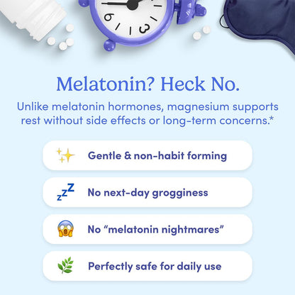 FIRST DAY Kids Magnesium Citrate Gummies (Ages 4+) with No Melatonin