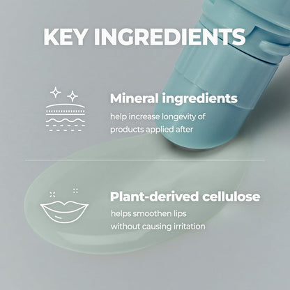 Laka Soothing Prep Lip Mask, 10ml/0.33 fl.oz, Cooling Peel-Off Lip Mask, Jelly tip for Hygienic & Easy Application, Hydrate, Vegan, Lip Care, K-Beauty