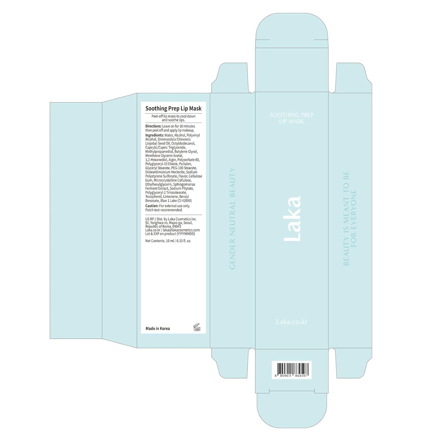 VELMEIRA™ Laka Peel Off Lip Mask