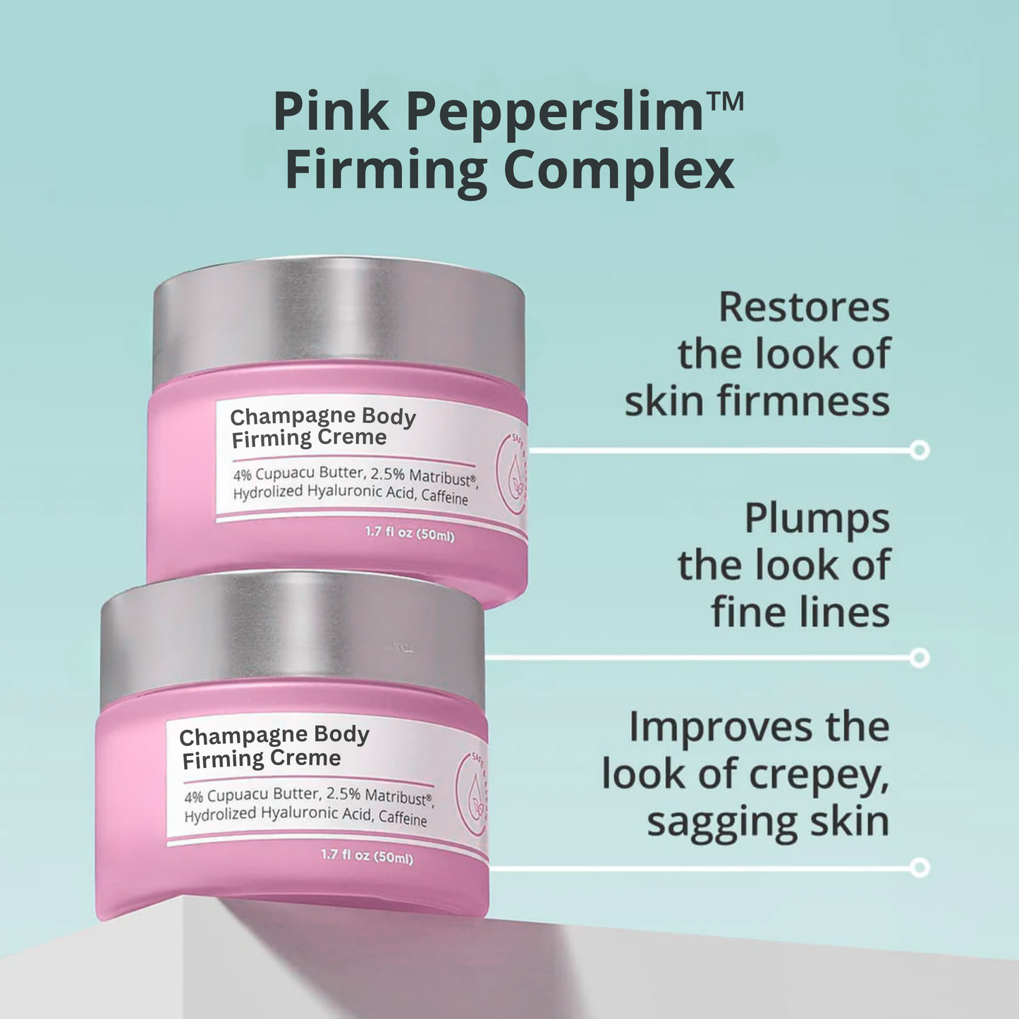 VELMEIRA™ Champagne Body Firming Creme by Dr. Terry Dubrow
