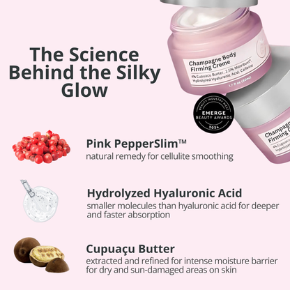 VELMEIRA™ Champagne Body Firming Creme by Dr. Terry Dubrow